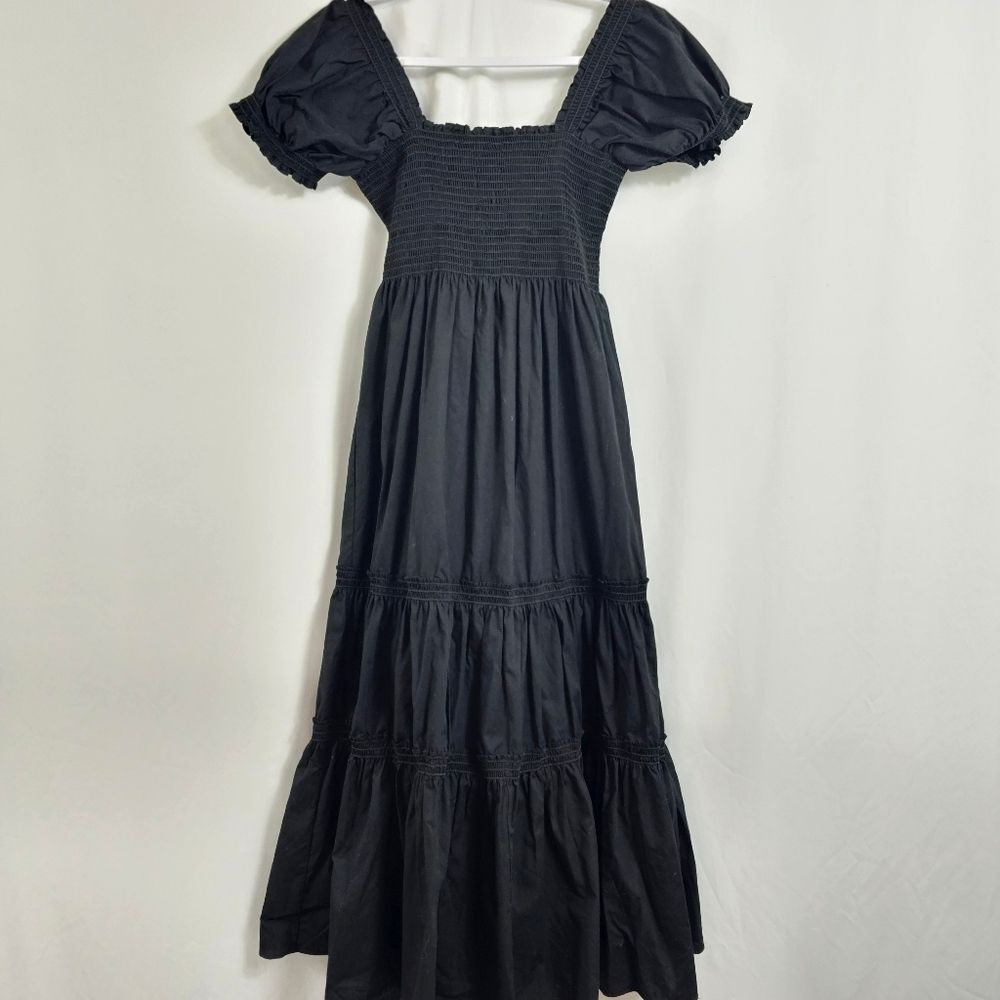 Anthro O.P.T. Daphne Madi Dress in Black - Size L